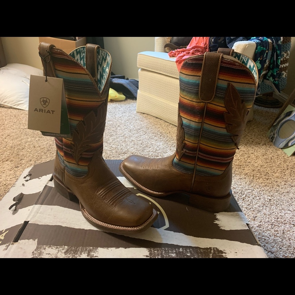 New Ariat boots